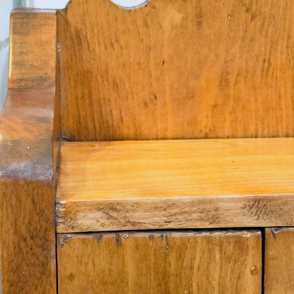 Vintage Wooden Apothecary Spice Chest 7 Drawer Rustic Farmhouse Cabinet Storage - Picture 15 of 16